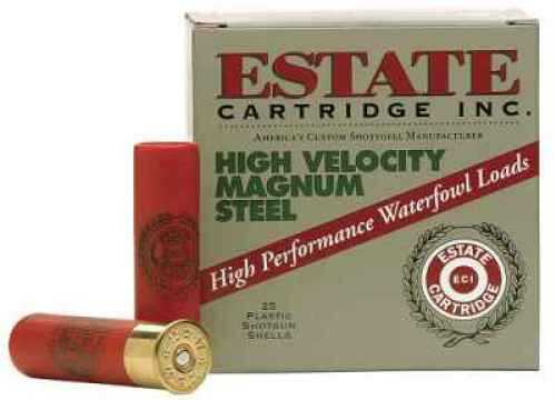 Estate Cartridge Steel Mag HV 12 Gauge 3" 1 3/8Oz #4 25 Rounds Ammunition HVST12MM4